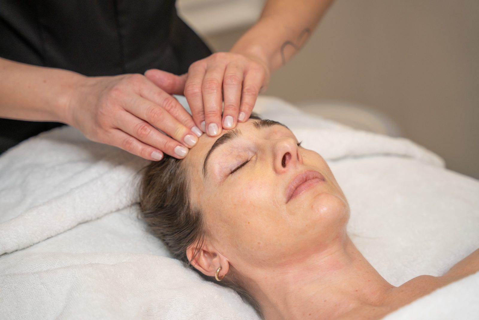 Drenaje linfático facial